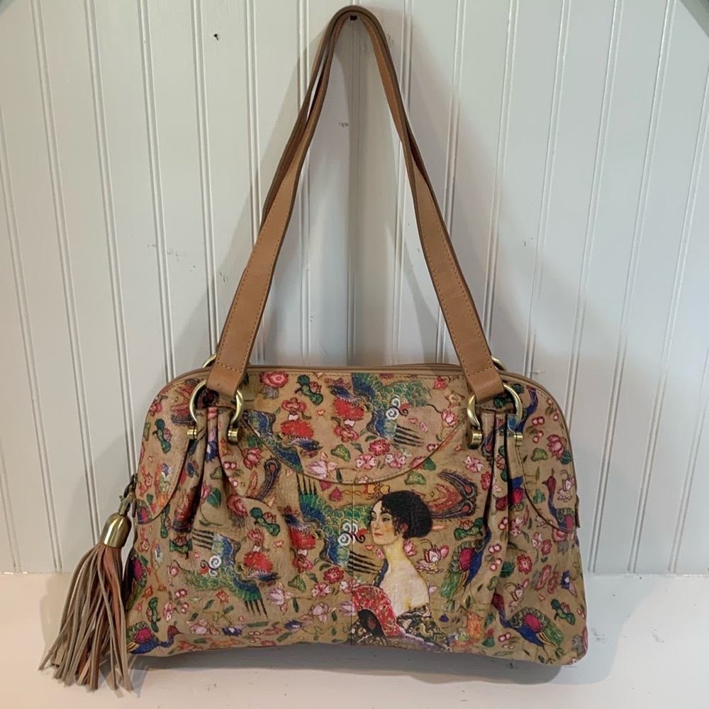 Jcon Leather Wearable Art Satchel